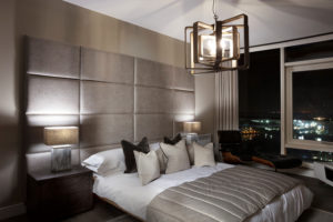 Luxury bedroom design by Trindade & Bird London